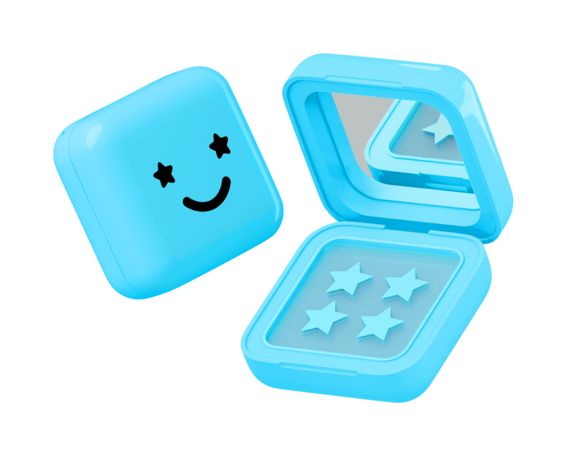 Starface Hydro-Star Salicylic Acid Patches + Big Blue Compact