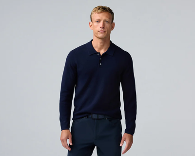 Tech Merino Sweater Polo