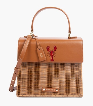Brown Wicker Lobster