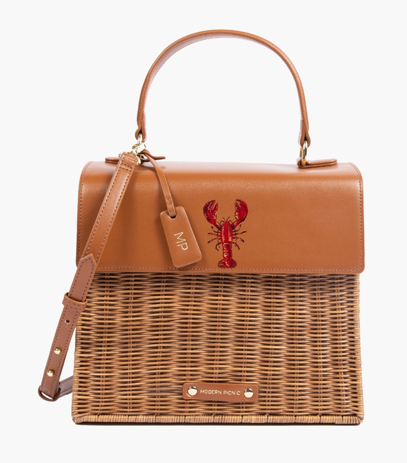 The Hand-Painted Wicker Luncher