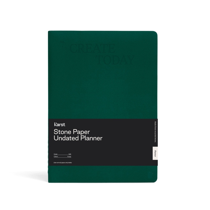 B5 Softcover Undated Planner