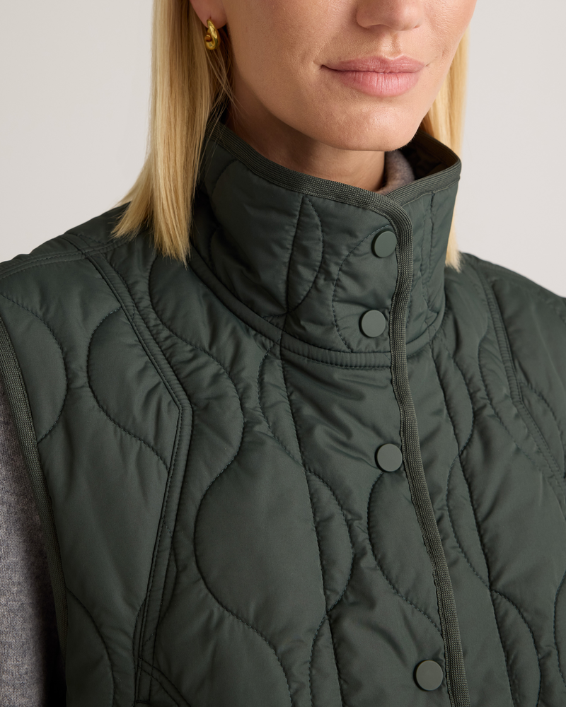 Featherless Quilted Puffer Vest