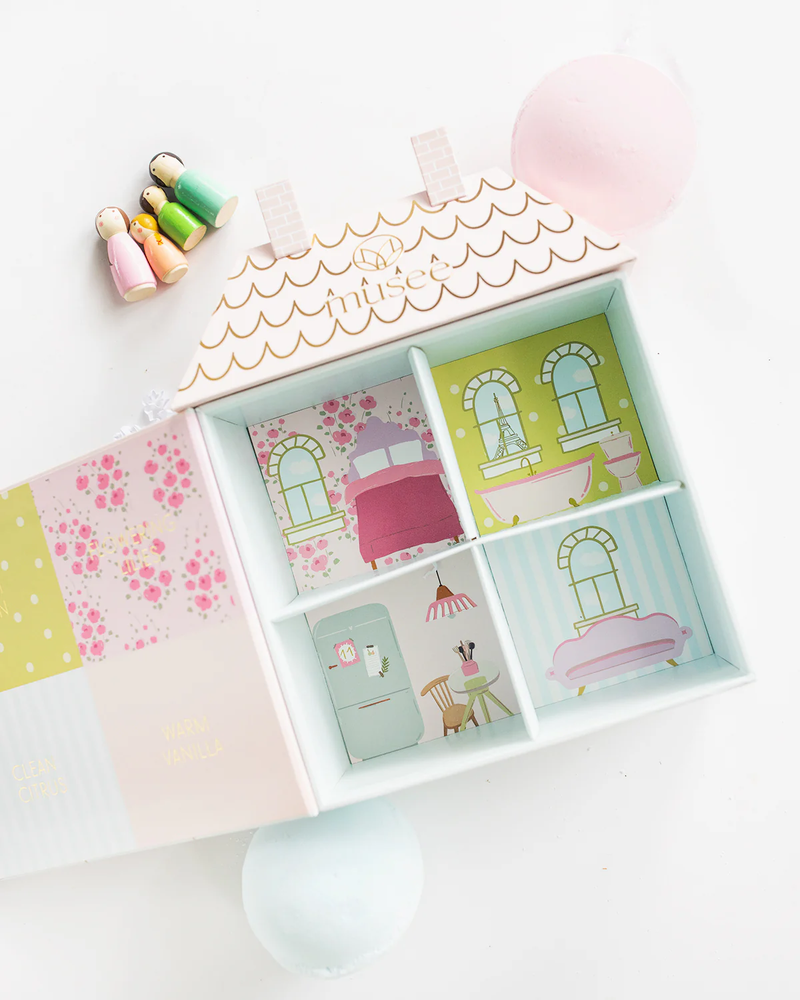 Musee Kids Doll House Bath Balm Set