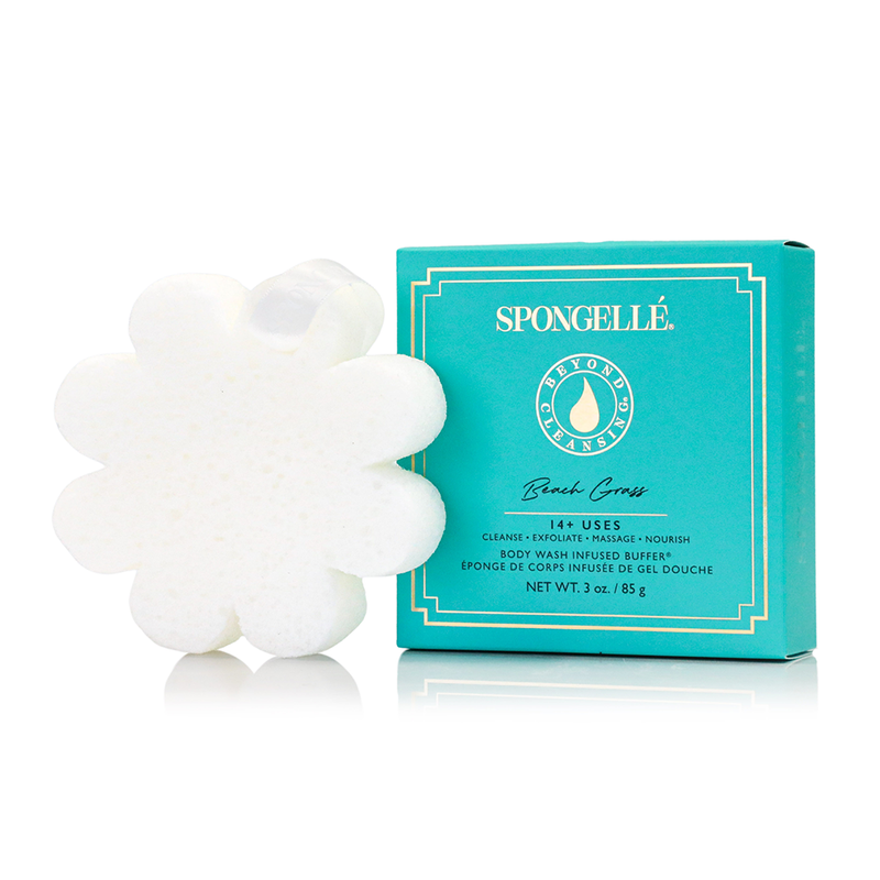 Boxed Flower Body Wash Infused Sponge