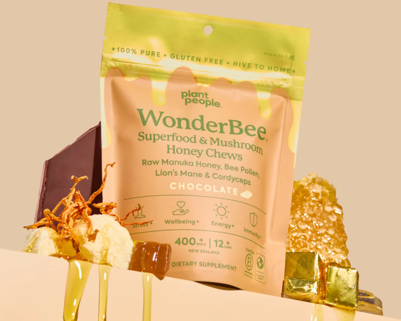 WonderBee Superfood & Mushroom Honey Chews
