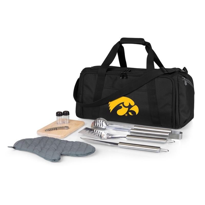 NCAA BBQ Kit Grill Set & Cooler