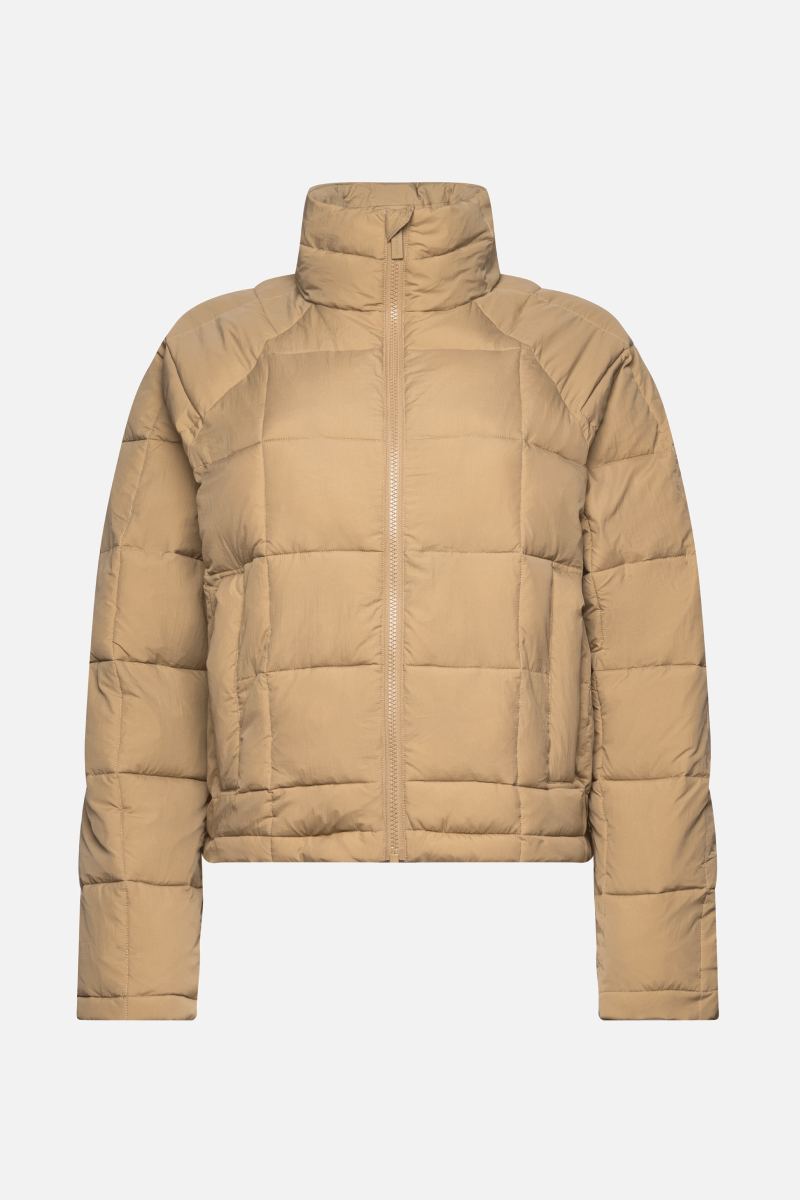 Nellie Packable Puffer Jacket, Chai