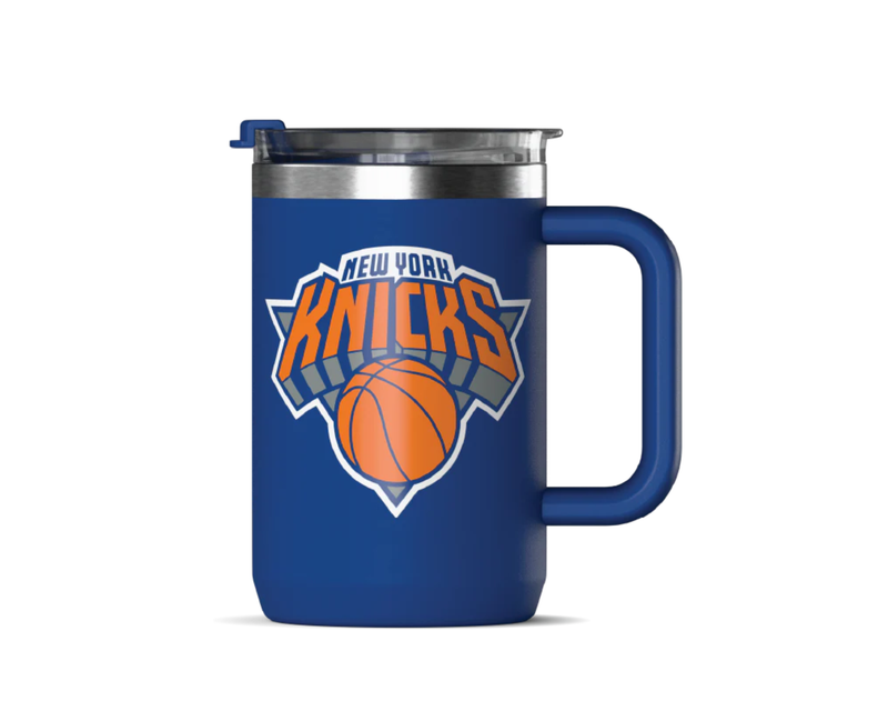 NBA 18oz Insulated Coffee Mug with Handle & Flip Lid
