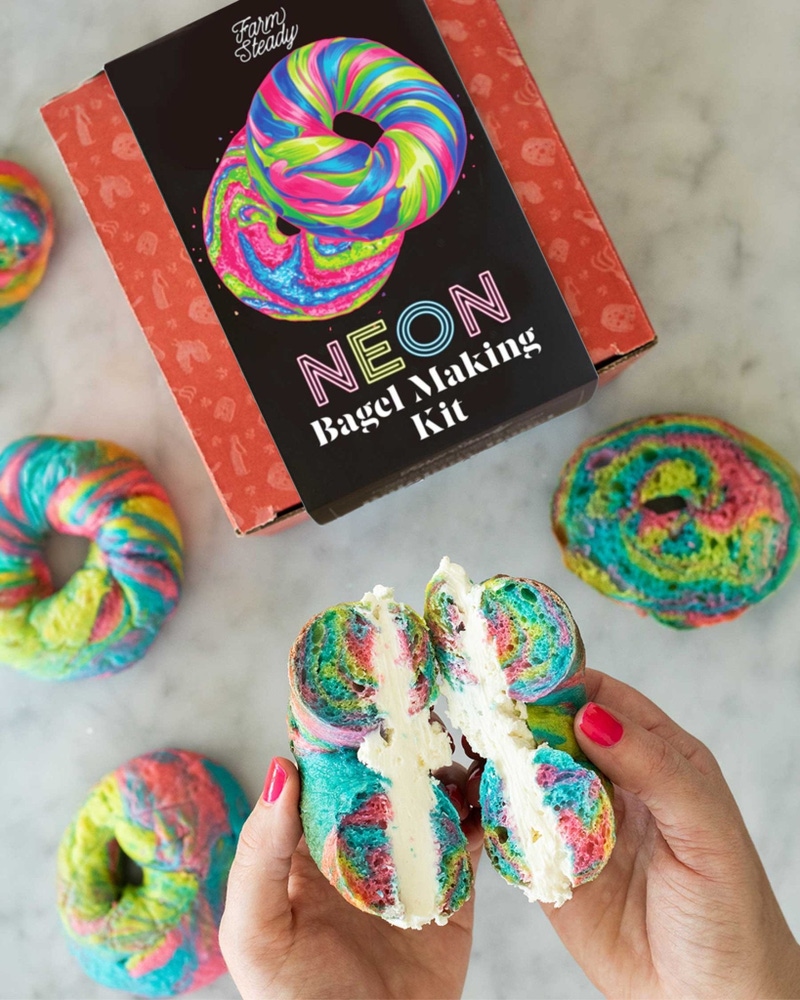 Rainbow Bagel Making Kit