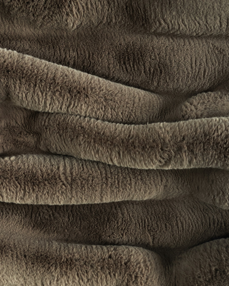 Dimensional Faux Fur Blanket