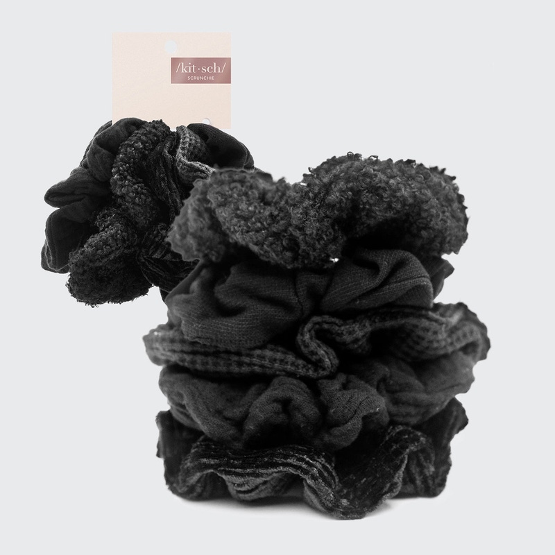 Satin Sleep Scrunchie 5 Piece Set