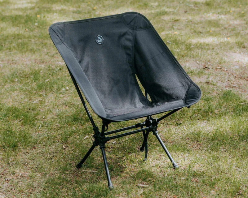Low Back Ultralight Folding Camping Chair with Storage Pouch