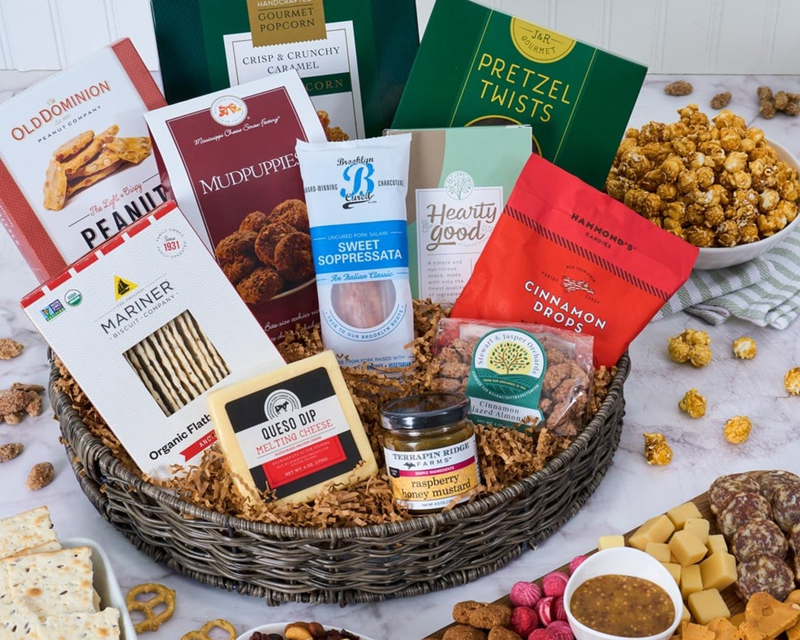 Deluxe Snack & Chocolate Gift Basket