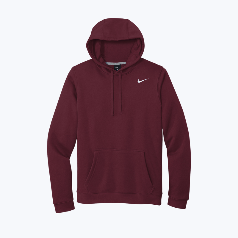 Branded Nike Club Fleece Pullover Hoodie