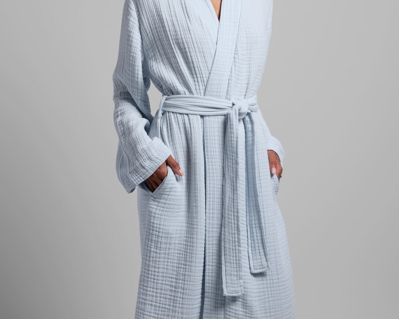 Cloud Cotton Robe, Lagoon