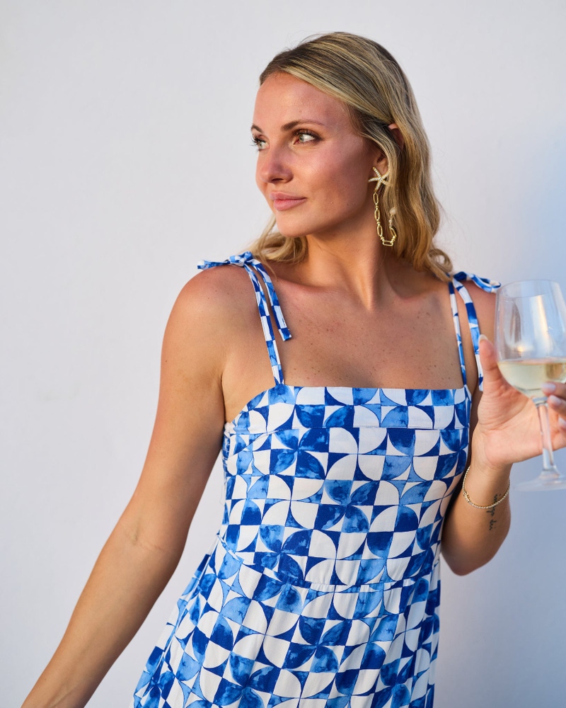The Greece Resort Dress