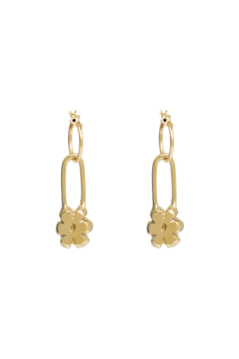 Flower Pin Earrings