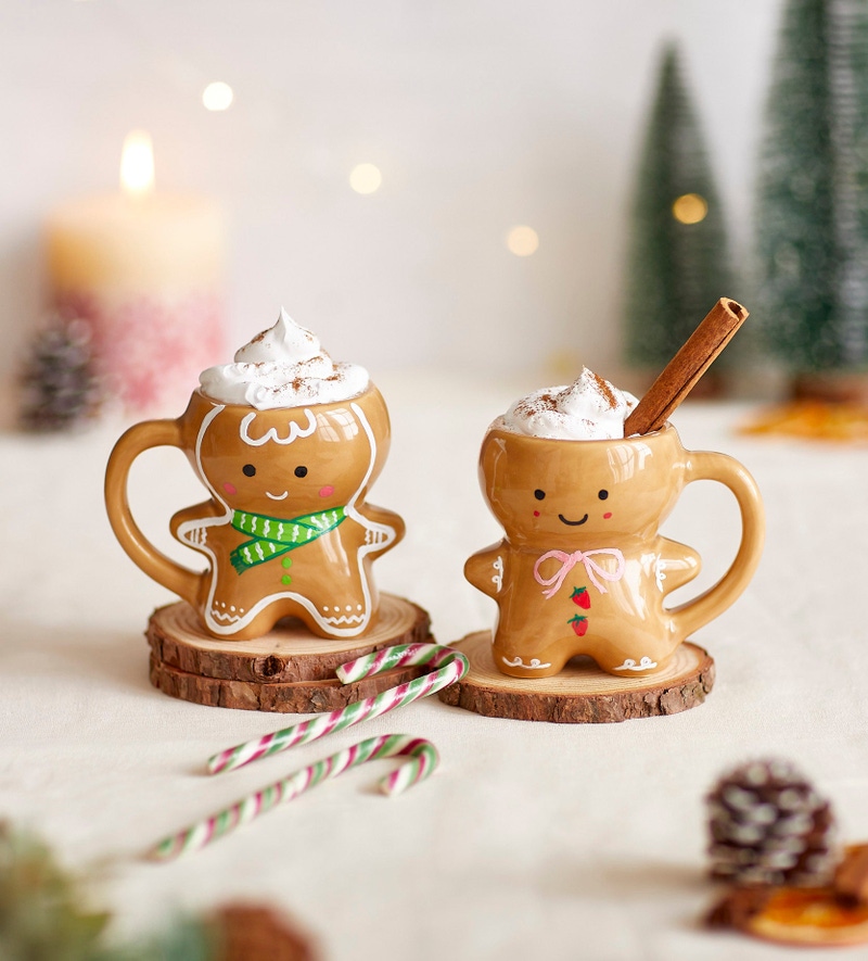 Gingerbread Paint-A-Mug Kit