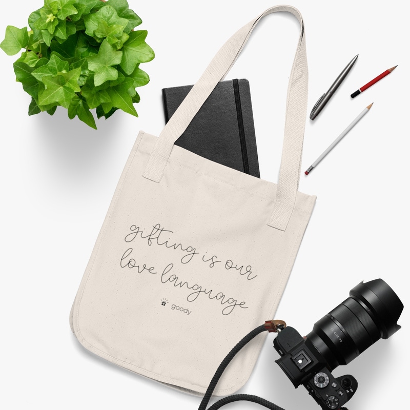 Gifting is Our Love Language Tote