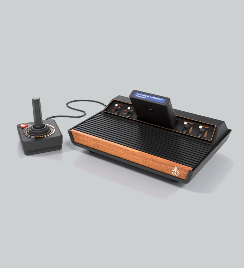 Atari 2600 Console & Joystick
