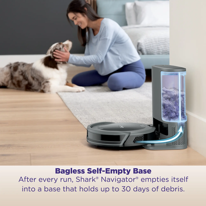 Navigator Cordless Robot Vacuum Clean & Empty System