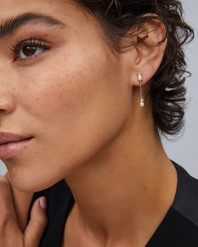 Juliette Gold Drop Earrings