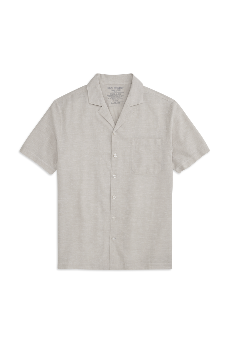 Tech Linen Camp Shirt