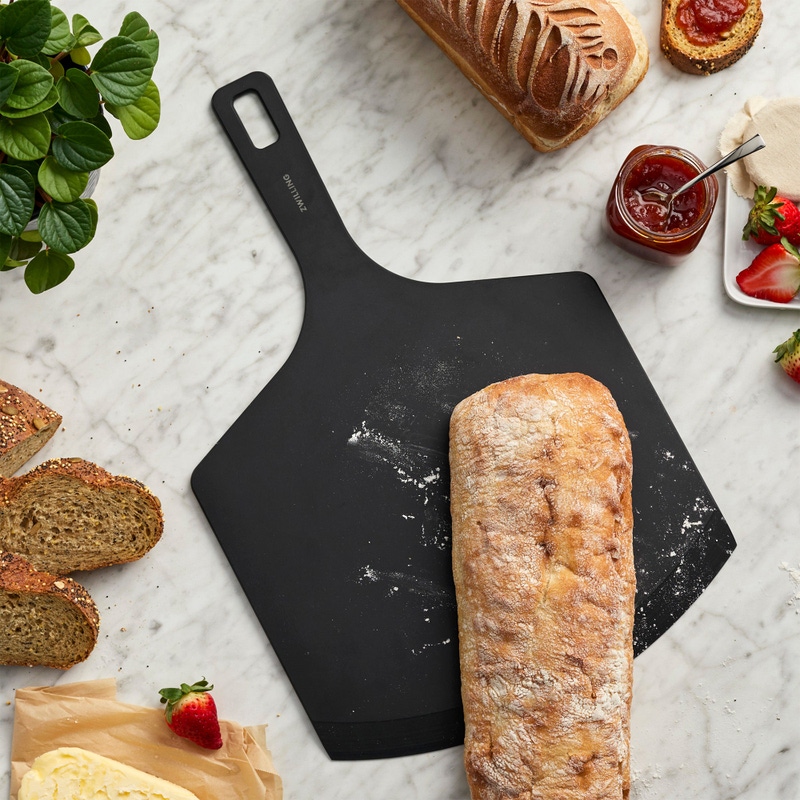 BBQ+ 2-piece Plant Fiber Pizza Peel and Cutter Set