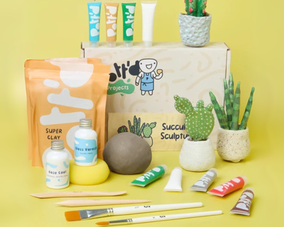 Succulent Sculptures Home Pottery Kit