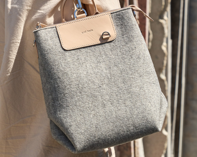 Merino Wool Midi Backpack