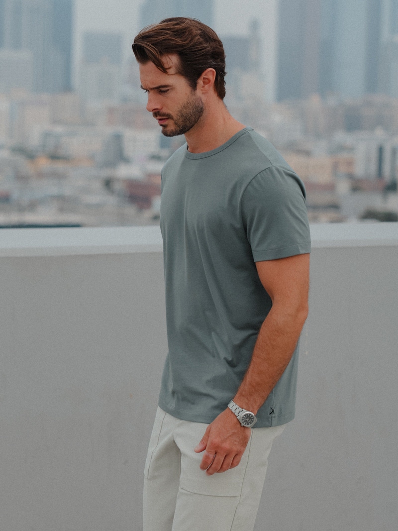 Men's AO Forever Classic-Fit Short Sleeve Tee, Sage