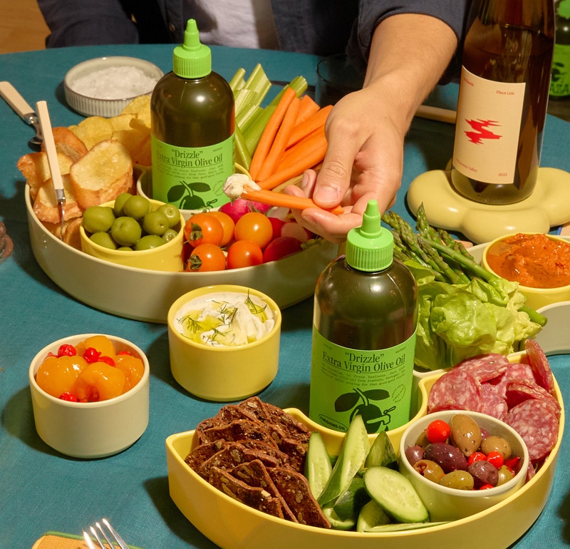 The Drizz & Dip Serving Tray