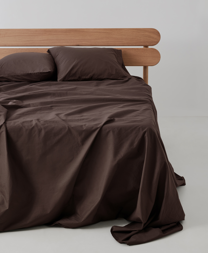 Organic Cool-Air Percale Sheet Set, Queen