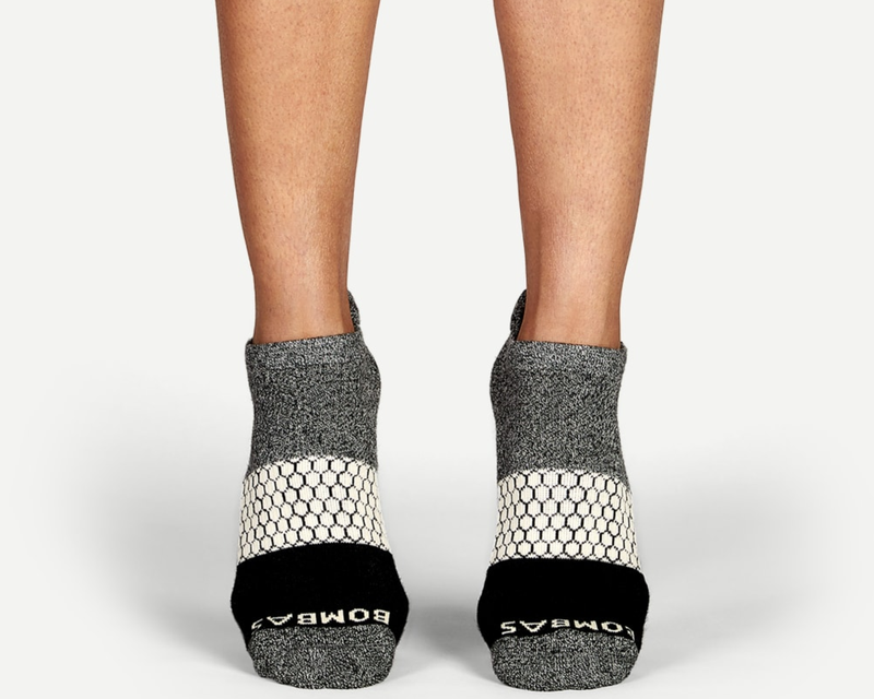 Women's Tri-Block Marl Ankle Sock 6-Pack