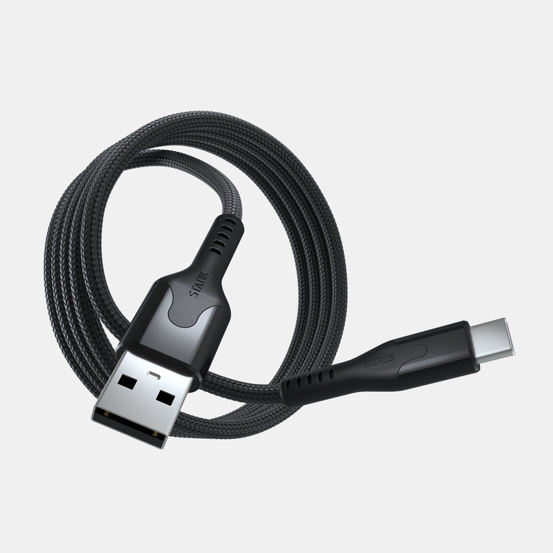 MagStack Auto-Coiling USB-A to USB-C 6' Cable