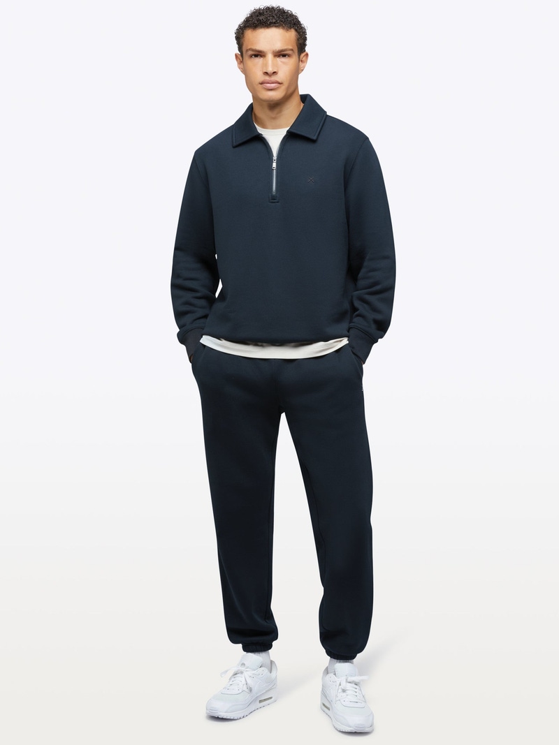 Men's Divine Fleece Q-Zip, Obsidian