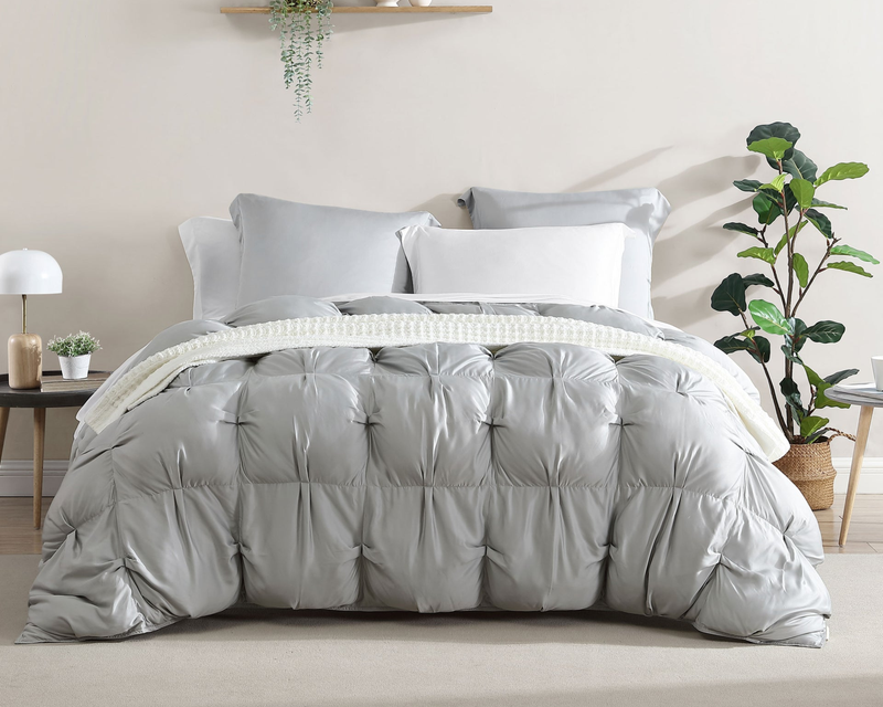 Premium Bamboo Bubble Comforter, Full/Queen