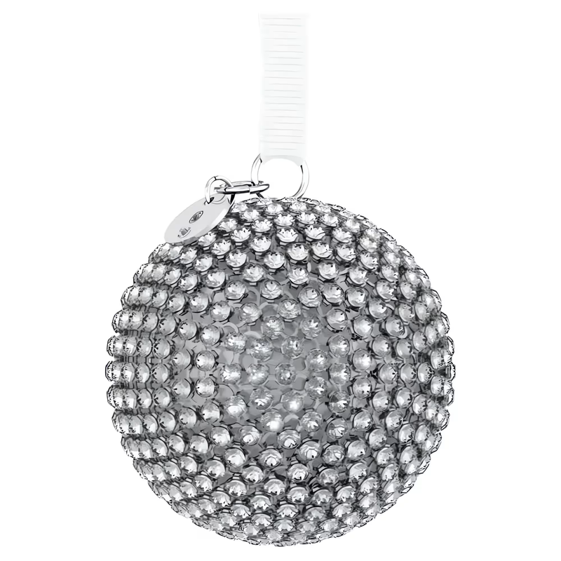 Holiday Magic Crystal Mesh Ball Ornament