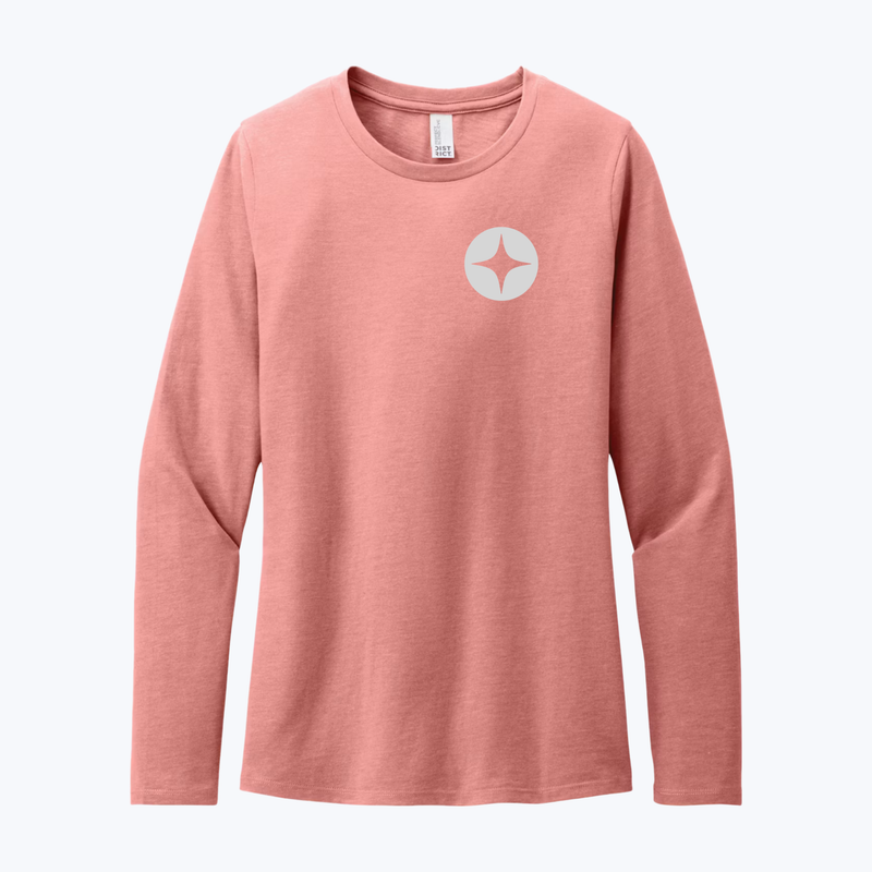 Branded District Women's Perfect Blend CVC Long Sleeve Tee