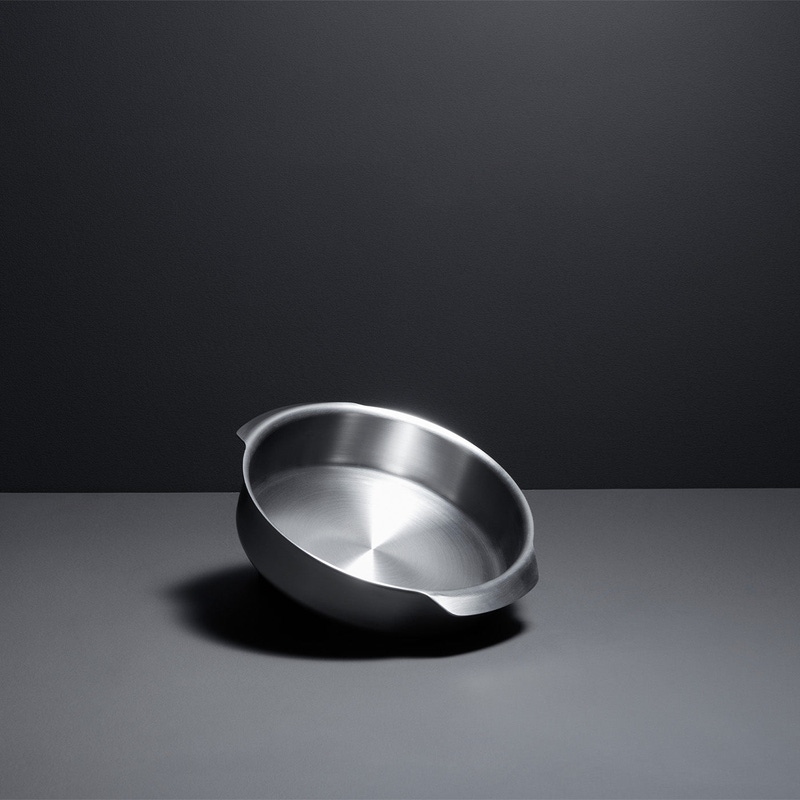 8-Inch Round Stainless Steel Pan