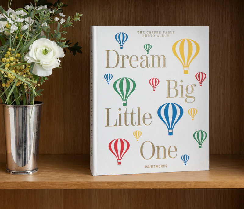 Dream Big Little One, Baby Photo Album