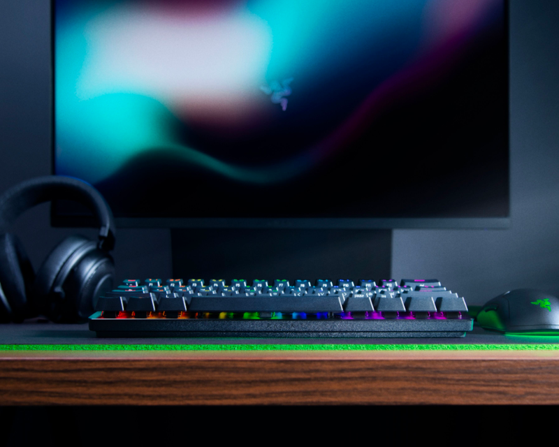 Huntsman Mini Wired Optical Clicky Switch Gaming Keyboard with Chroma RGB Backlighting