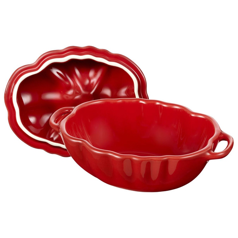 Ceramic 16oz Petite Tomato Cocotte