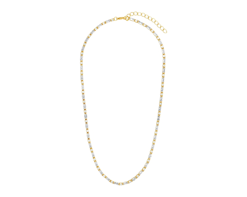 Georgia CZ Tennis Necklace