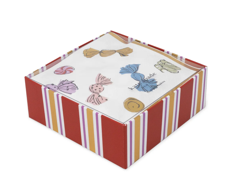 Holiday Sweets Paper Napkin Set with Holder