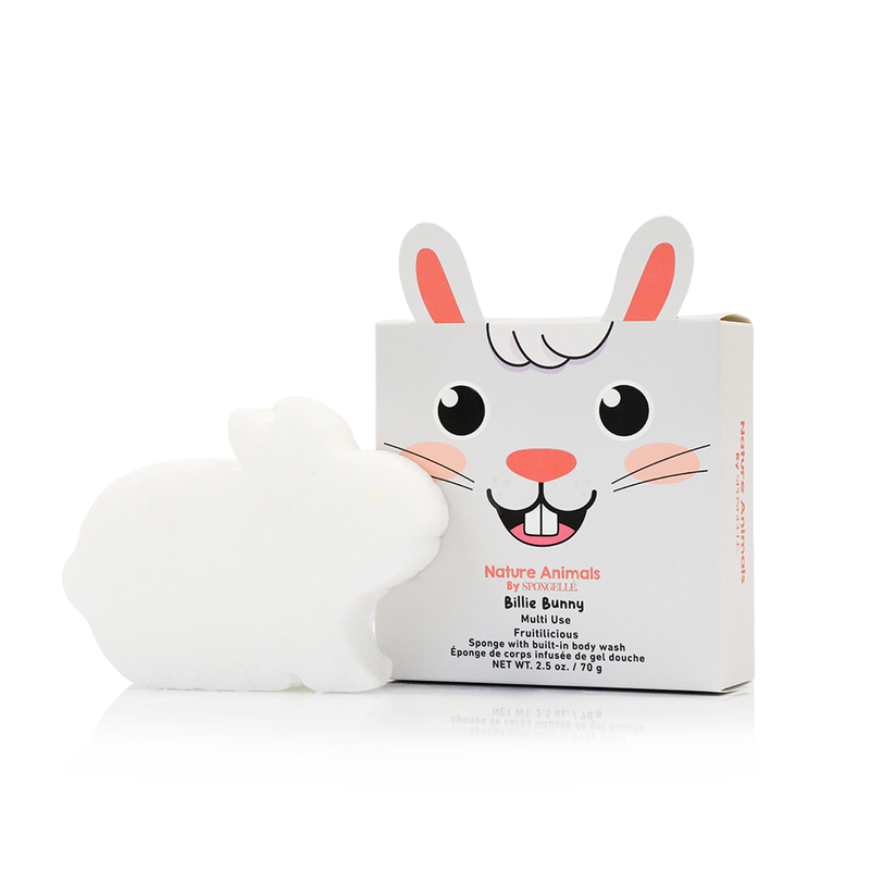 Body Wash Infused Animals Sponge