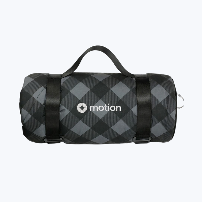 Branded High Sierra Roll-Up Puffy Sherpa Blanket