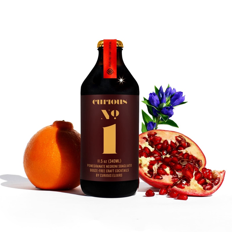 Curious Elixirs Non-Alcoholic Cocktail 12-Pack