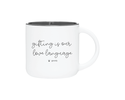 Gifting is Our Love Language Mug