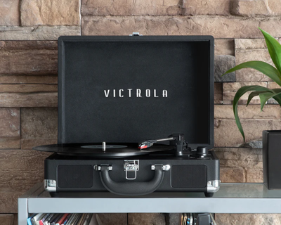 Bluetooth Suitcase Stereo Turntable
